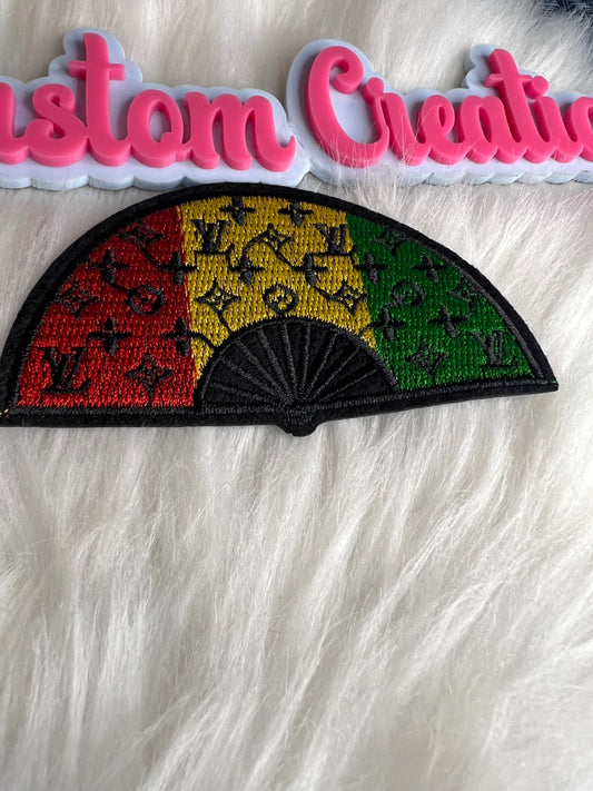 Red Yellow Green LV fan