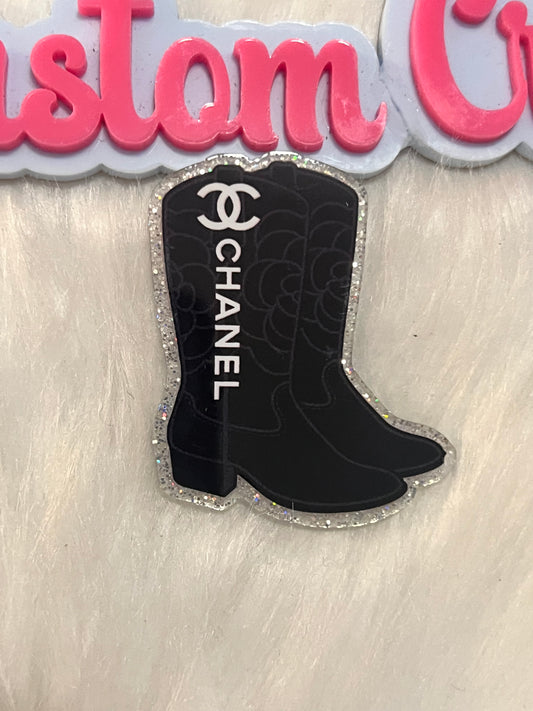 Black CC Boots