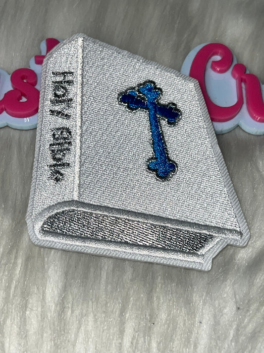Holy Bible Cross Patch