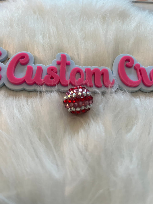 Bling Silver Red Focal