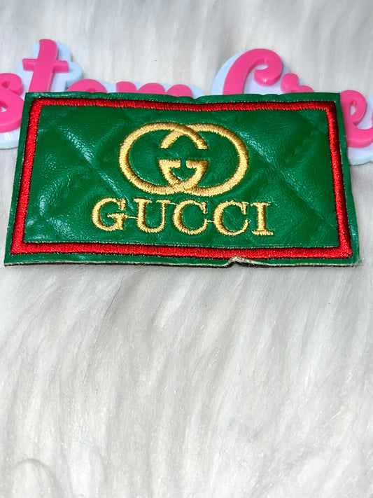 Green Luxe Rectangle Patch