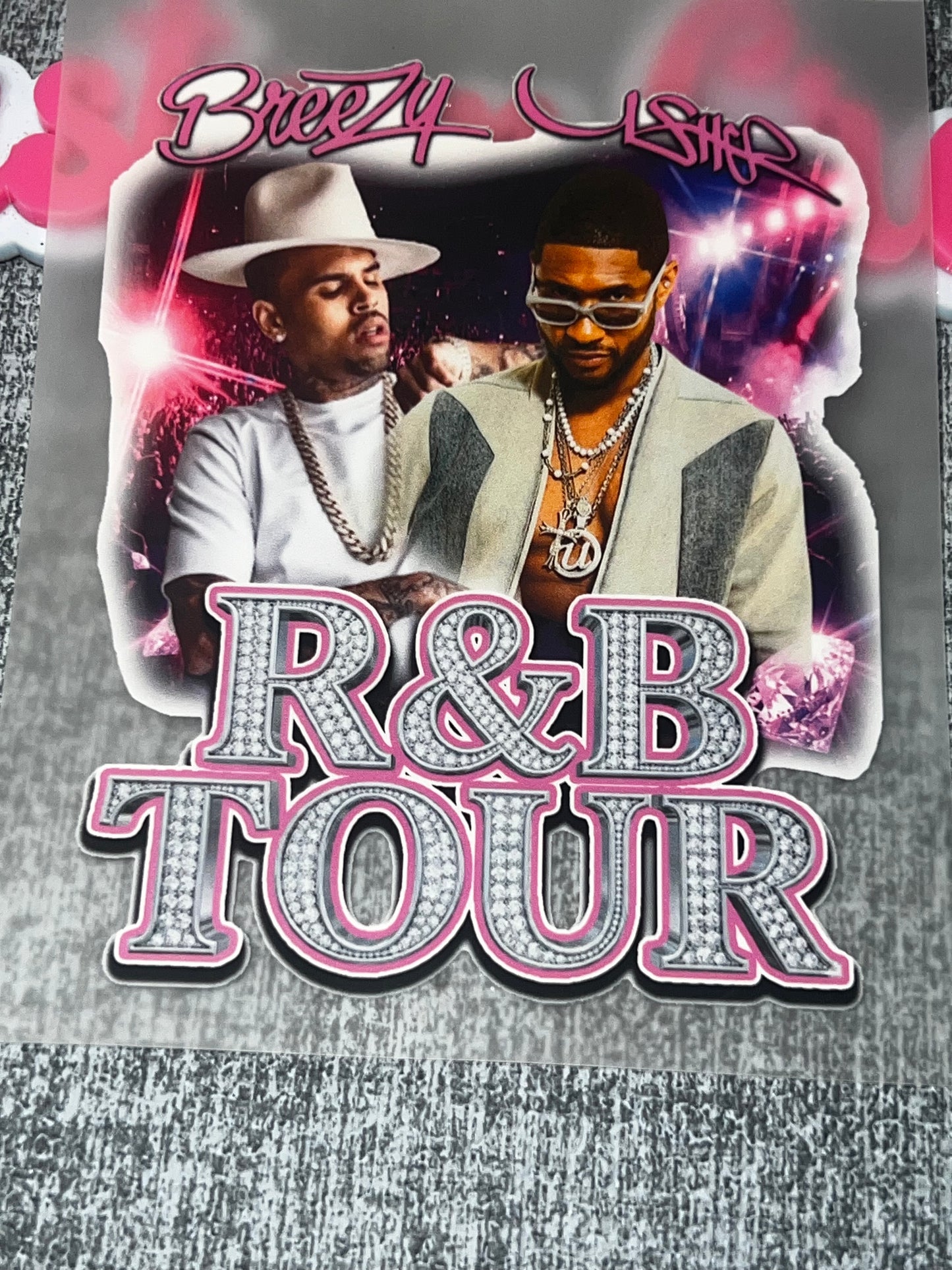 R&B DTF Transfer | Heat Transfer | Ready to Press