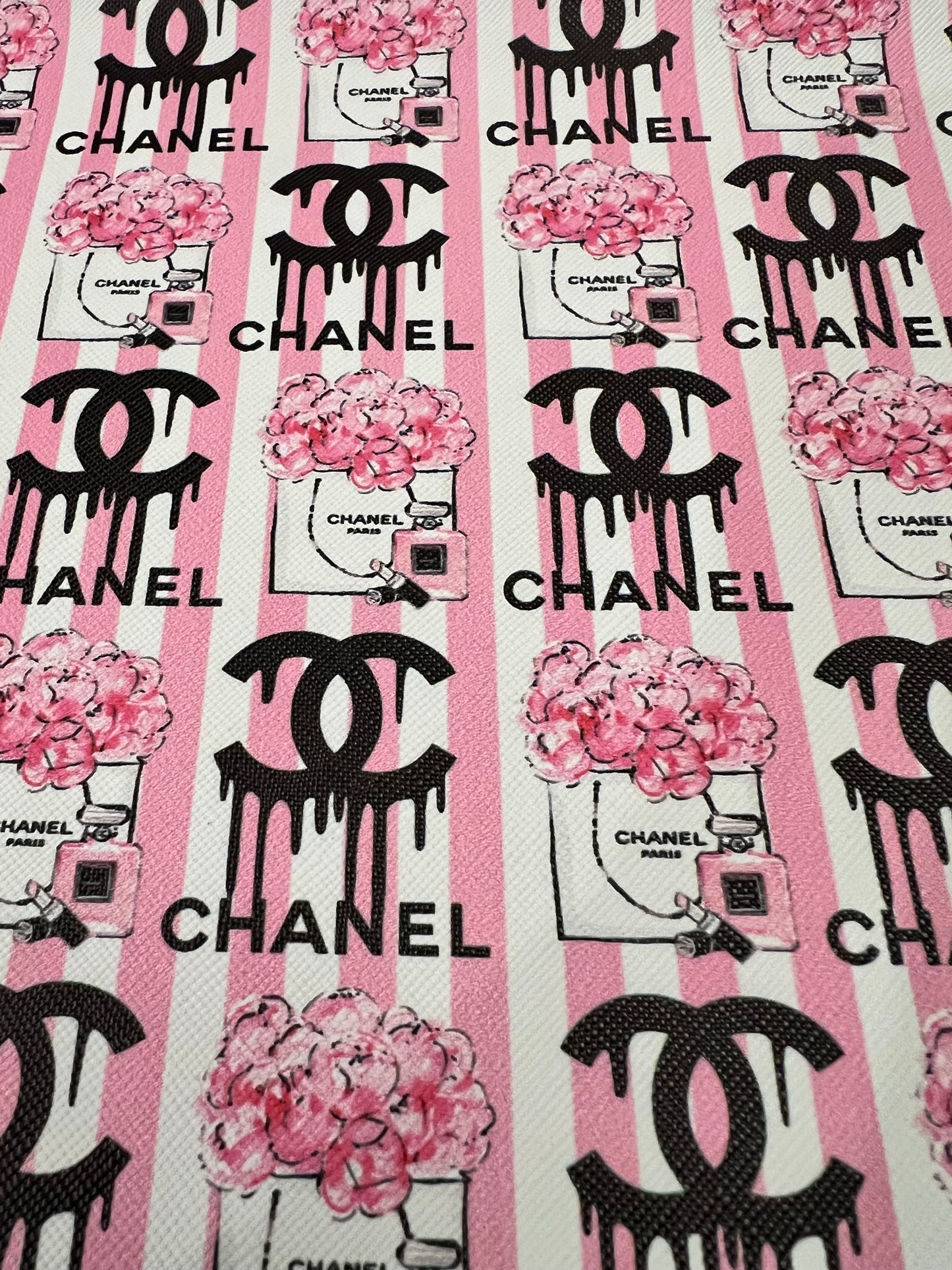 Pink CC Flower bag