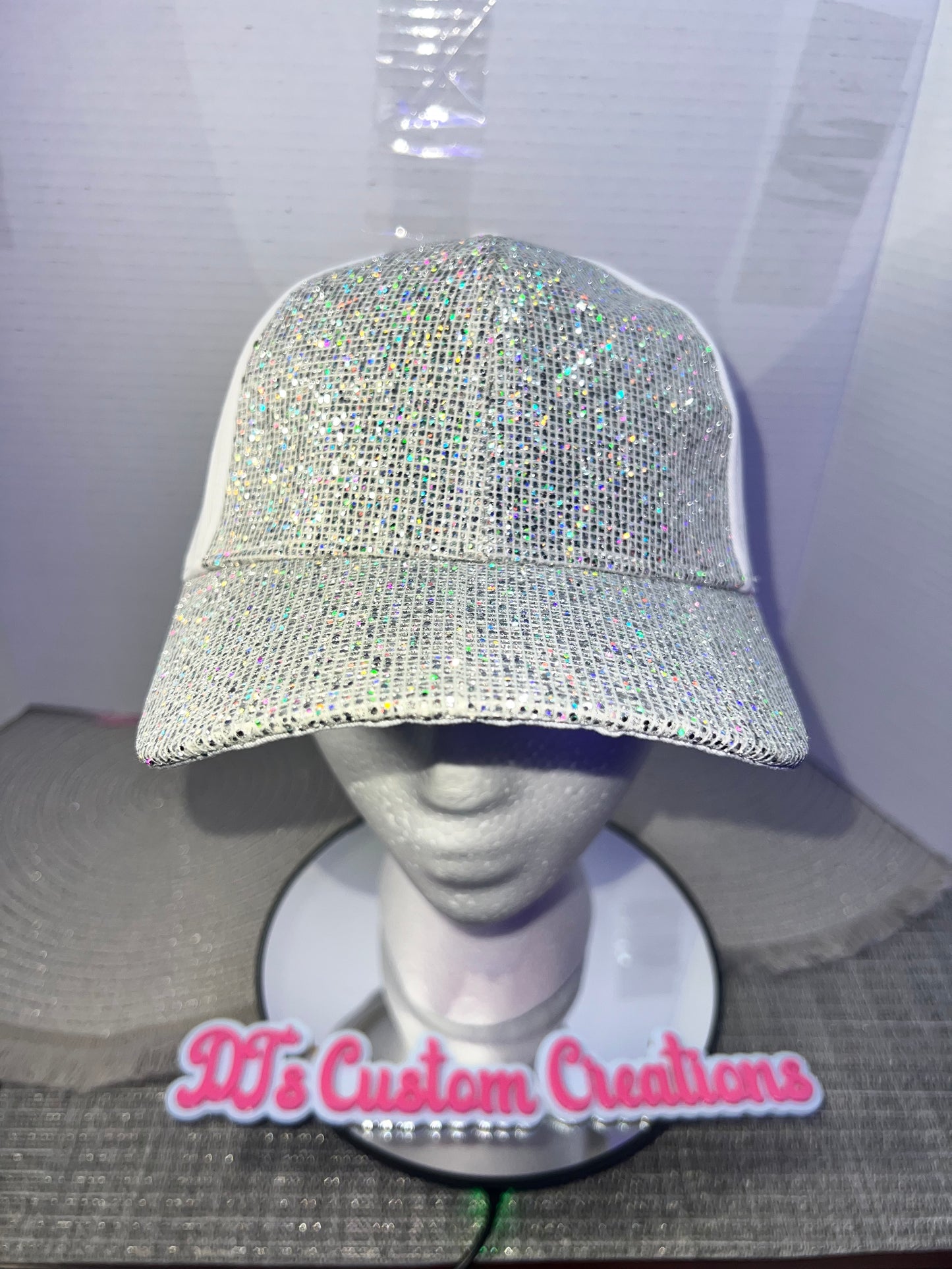 Silver Crystal Glitter (Fine Icy Out Texture)