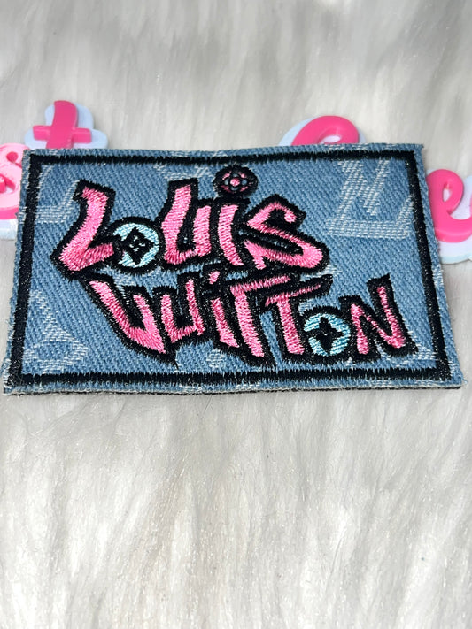 Denim Style Letter Patch