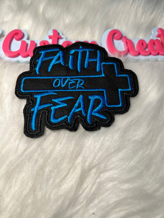 Faith over Fear Blue