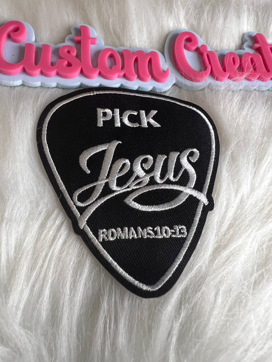 Black White Pick Jesus