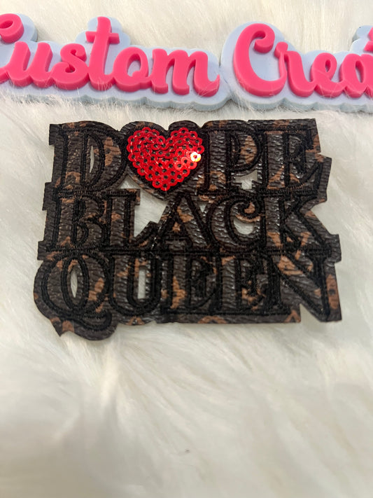 Dope Black Queen LV Heart