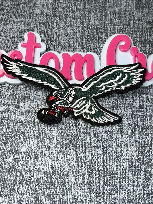 Green Bird Patch – Embroidered Applique