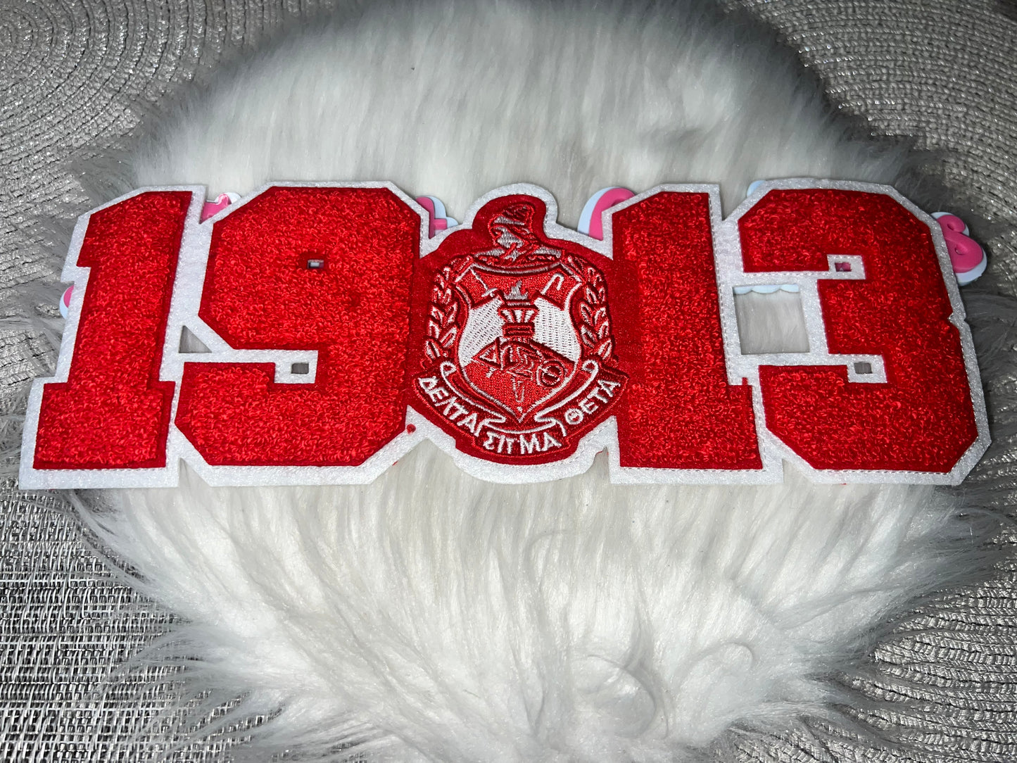 Chenille 1913 Crest Patch Delta colors