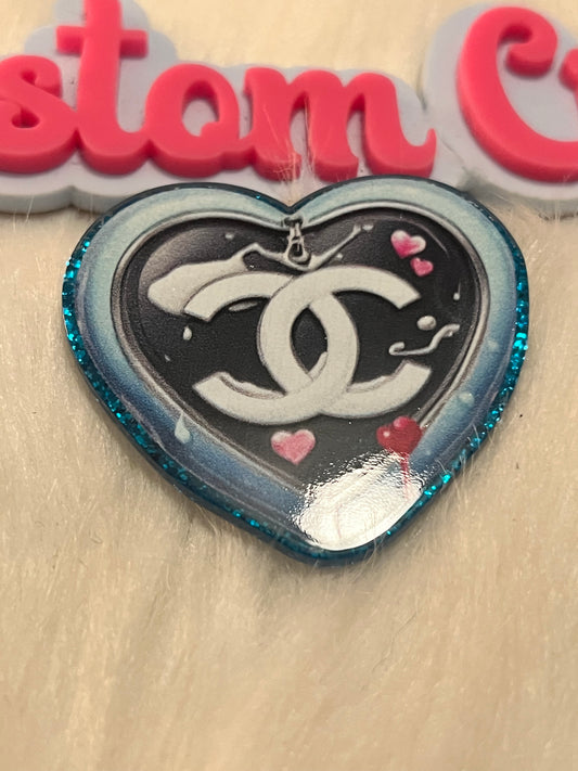 Blue CC Heart