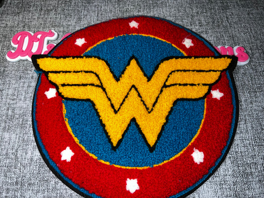 Hero Symbol Chenille Iron-On Patch – Embroidered Applique