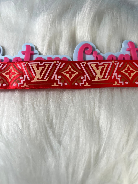 Red LV Ribbon