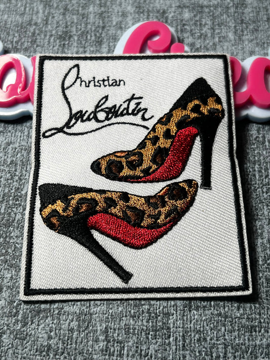 Heels Patch – Fashion Embroidered Applique Small