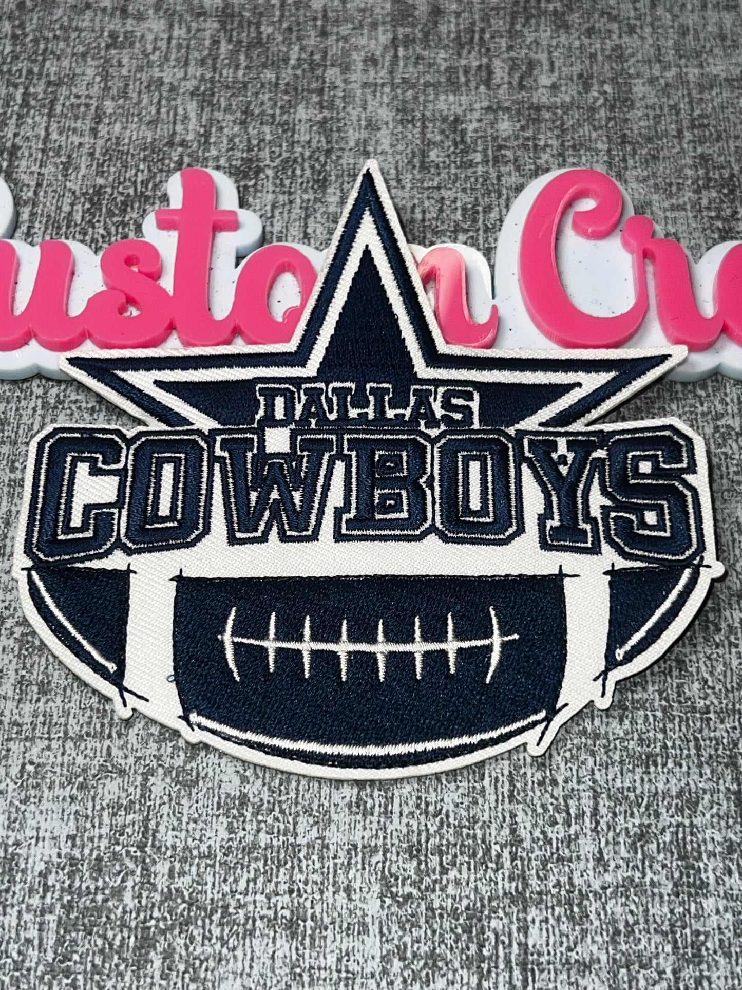 Navy Blue Star  Embroidered Patch – Sports Decorative Applique