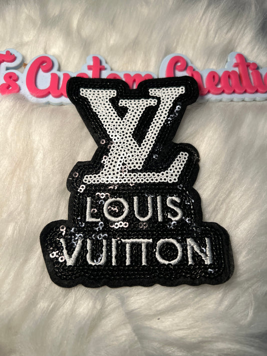 Sequin Black White LV