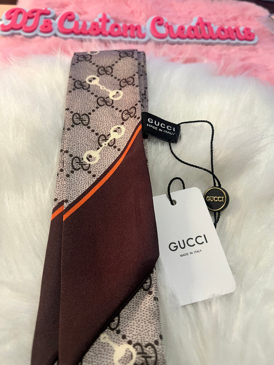Brown GG Scarf