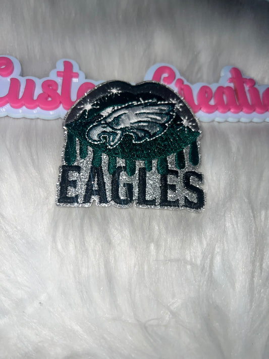 Eagles Drip Lips Patch