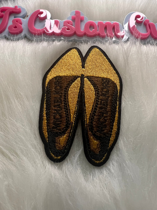 Tan MK shoes
