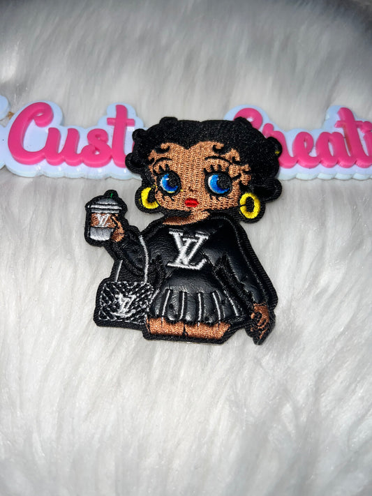 LV Betty Coffee Girl Patch