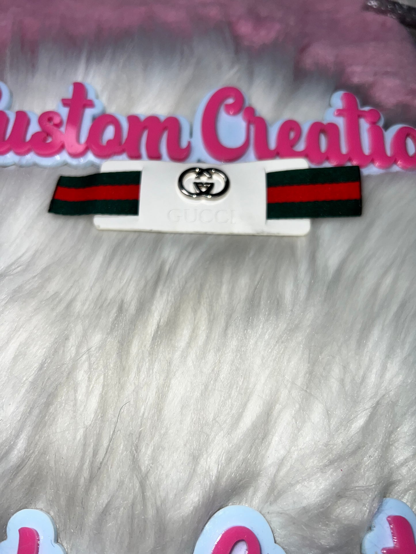 Fashion Stripe Accent Tag – Faux Leather Craft Embellishment for Hats, Bags & DIY Projects