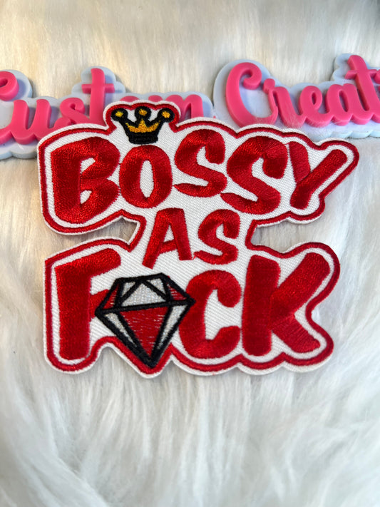 Red White Bossy as Fuck