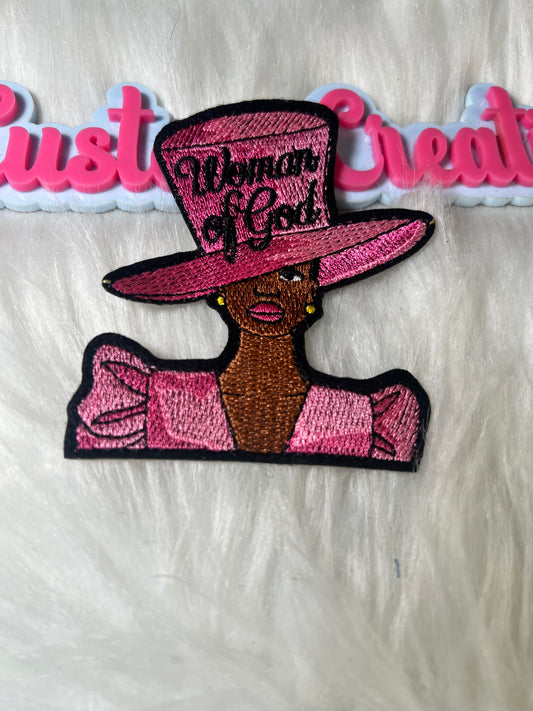 Woman of God Pink Hat Religion