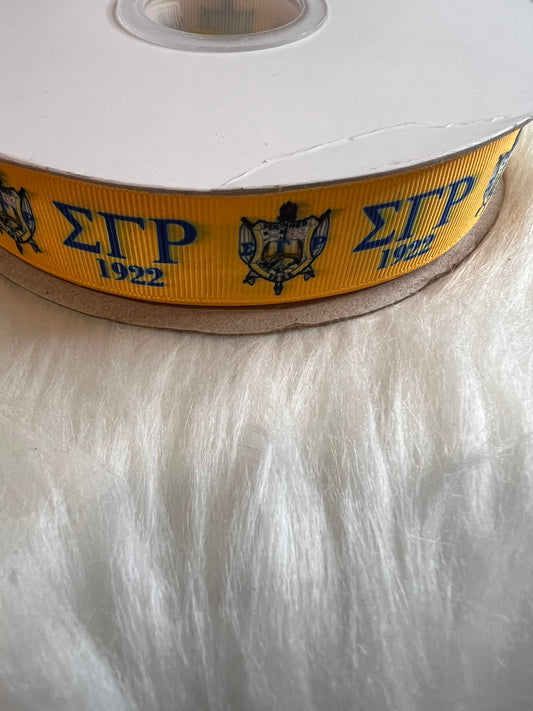 Yellow Sigma Ribbon