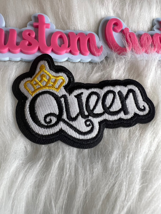 Black White Gold Queen