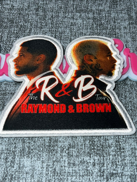R&B Tour Patch – Style Embroidered Appliqué