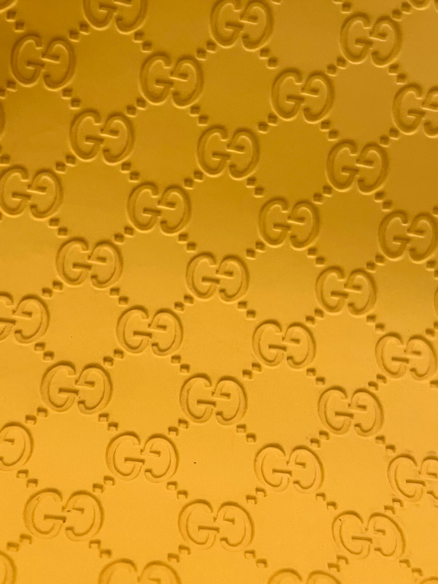Yellow GG Embossed