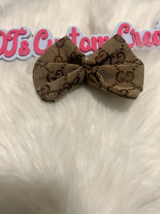 Tan GG Bow tie