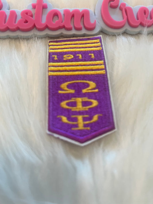 Omega Psi Phi Fraternity Tag