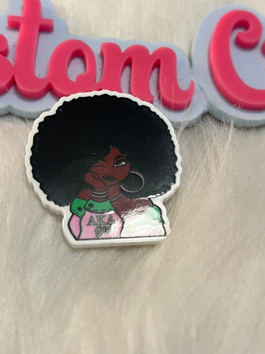 AKA Afro lady