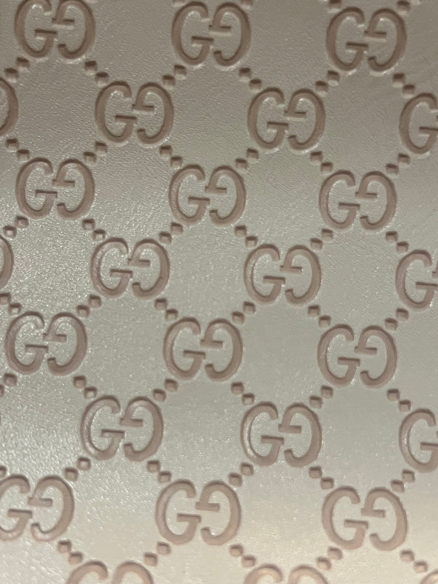 Cream Embossed GG