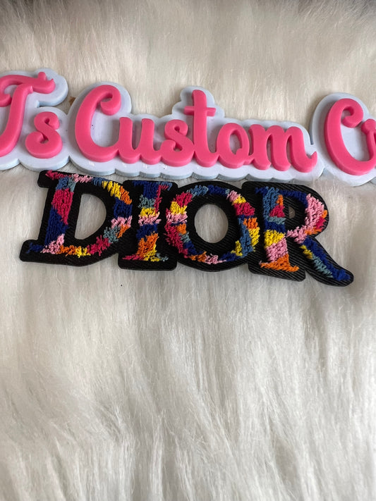 Fluffy Colorful Dior