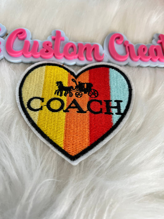 Colorful Coach Heart