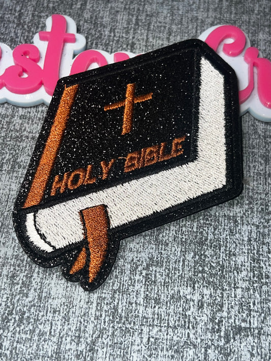 God Don’t Play About Me Patch | Iron On Embroidered Statement Patch, Faith Quote Applique, Jacket Bag Hat DIY Patch