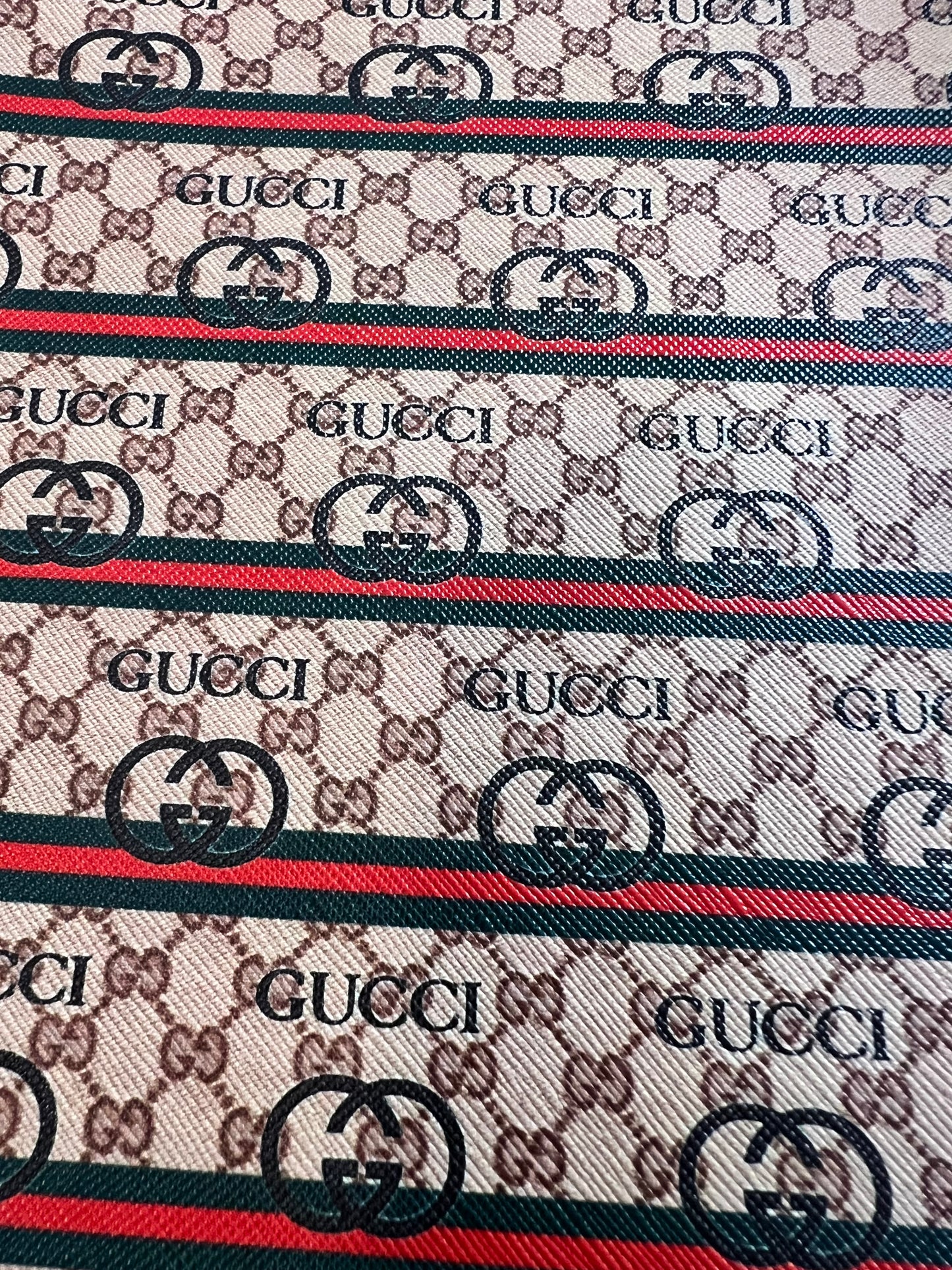 Tan GG Red Green strip