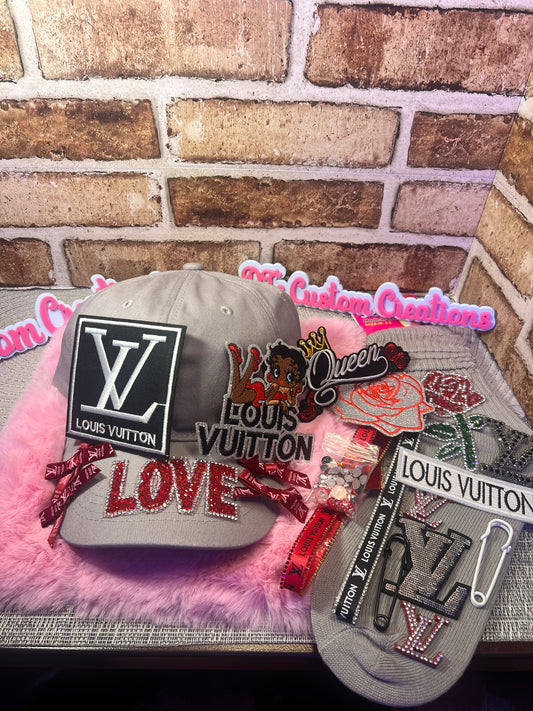 🩶❤️ “Silver Smoke Luxe” DIY Hat & Sock Kit