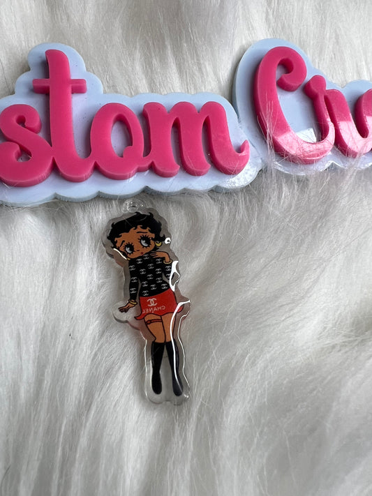 Black Red CC Betty Boop