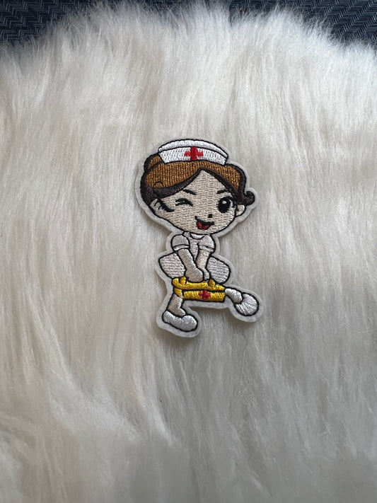 Nurse with bag