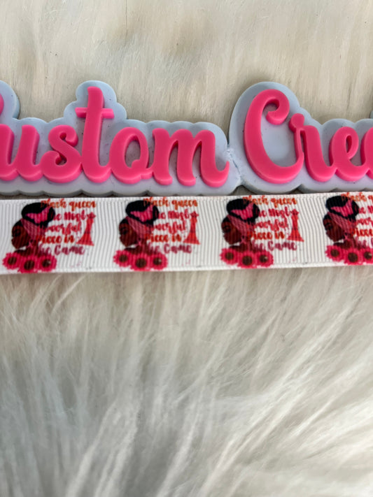 Pink Queen Ribbon