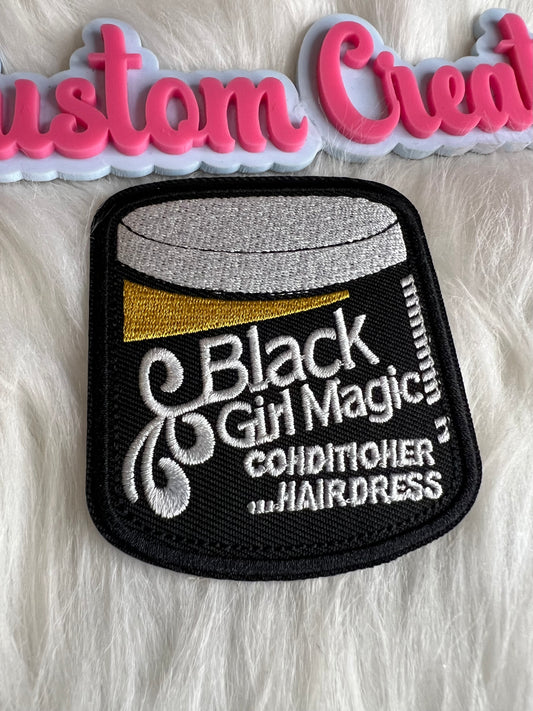 Black White Yellow Black Girl Magic Jar