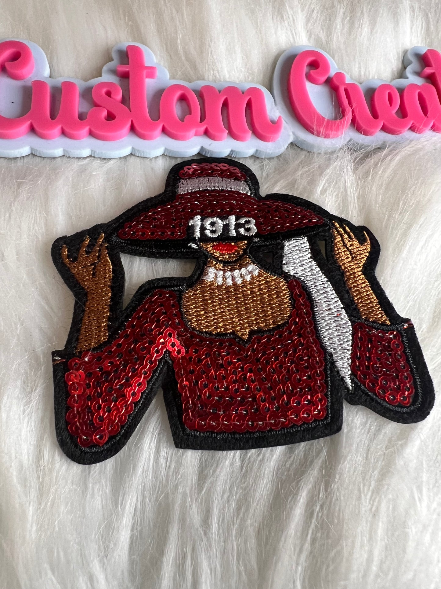 Sequin Delta Lady 1913 Hat