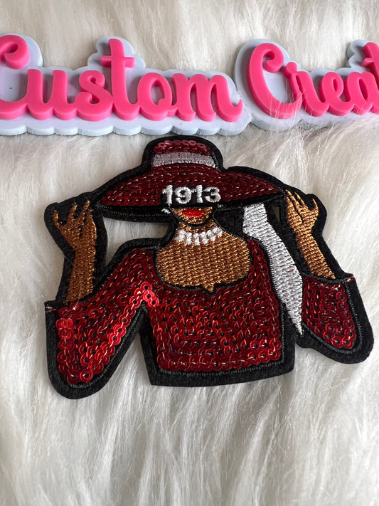 Sequin Delta Lady 1913 Hat