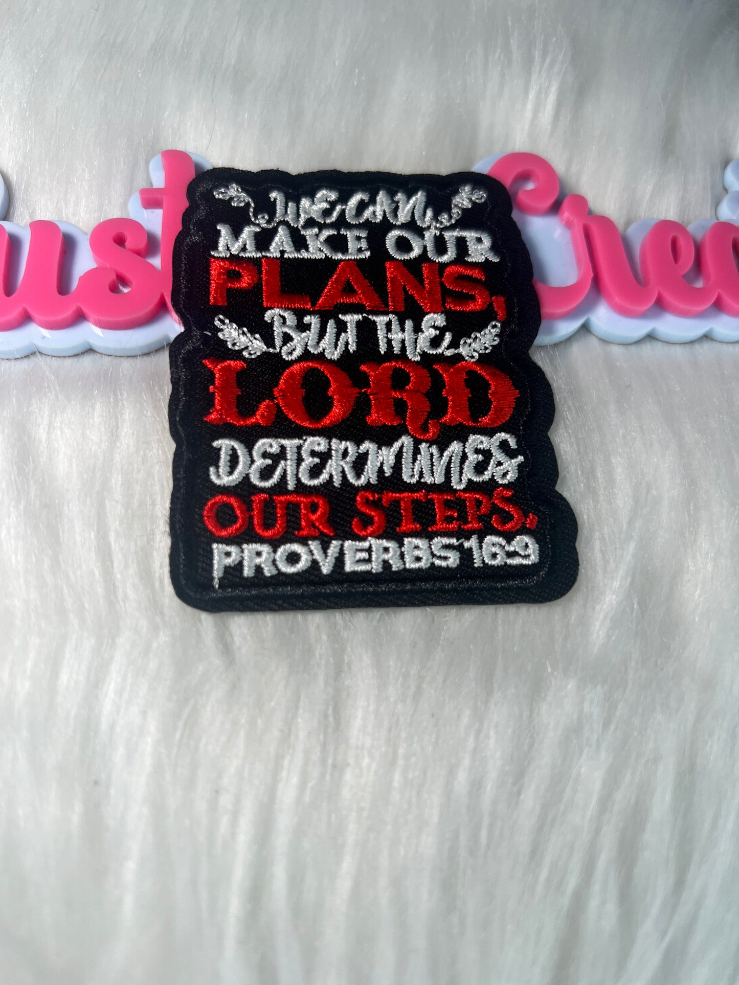 🙏🏾 Proverbs 16:9 Patch Religion