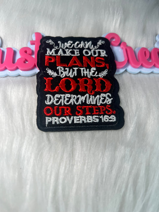 🙏🏾 Proverbs 16:9 Patch Religion
