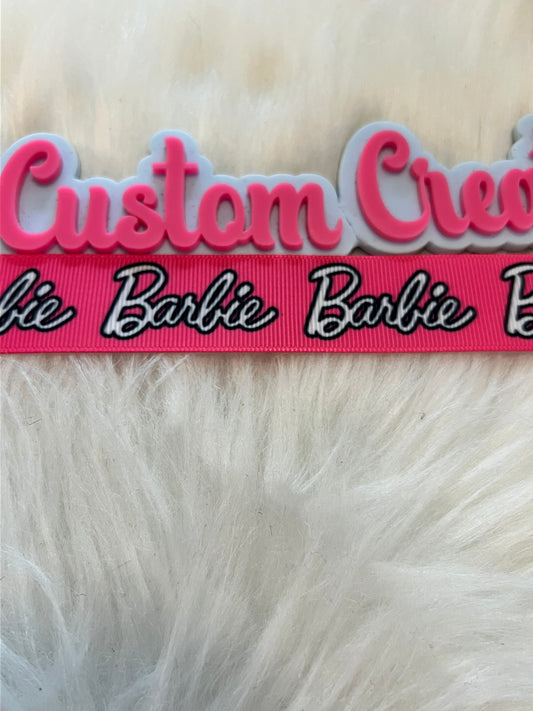 Pink Barbie Ribbon