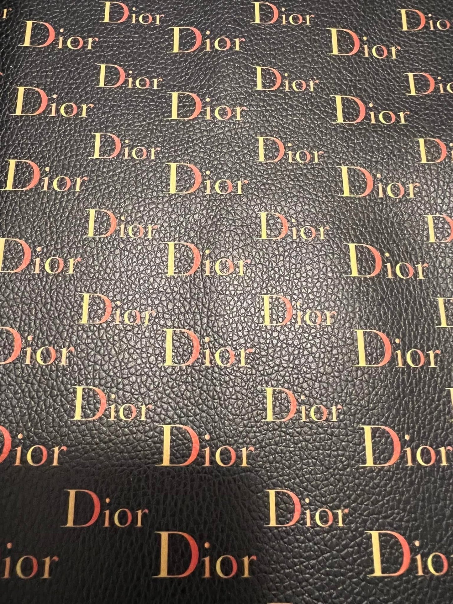 Black Yellowish Red Dior